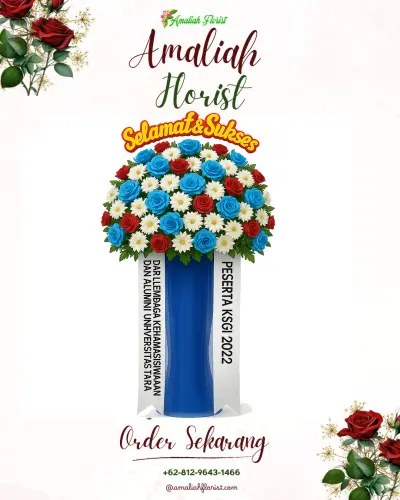 Standing Flower di Pasar Baru